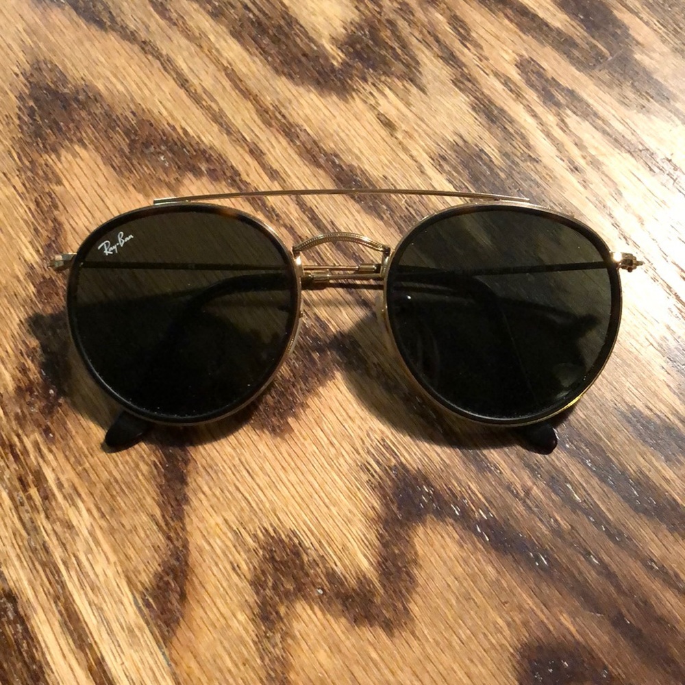 double bridge ray bans